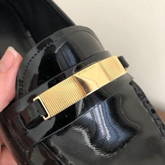 MICHAEL KORS - Patent Leather Loafers - like new! - Picture 3 of 3